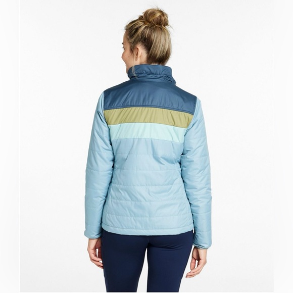 NWT L.L. Bean Colorblock Puffer Jacket - Picture 8 of 8